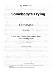 undefined Chris Isaak - Somebody's Crying