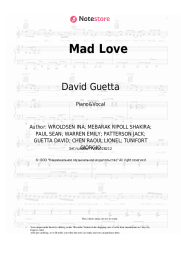 undefined David Guetta, Becky G, Sean Paul - Mad Love