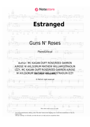 undefined Guns N' Roses - Estranged