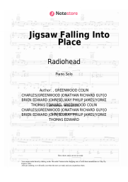undefined Radiohead - Jigsaw Falling Into Place