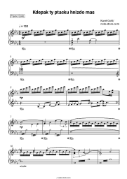 undefined Karel Gott - Kdepak ty ptacku hnizdo mas