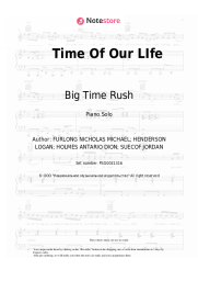 undefined Big Time Rush - Time Of Our LIfe