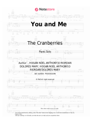 undefined The Cranberries - You and Me