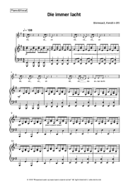 Sheet music, chords Stereoact, Kerstin Ott - Die immer lacht