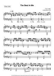 Sheet music, chords Tom Leeb - The Best in Me