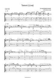 Sheet music, chords AnnenMayKantereit - Tommi