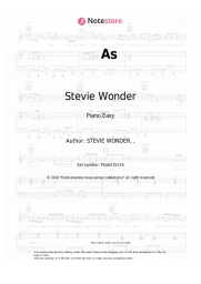 undefined Stevie Wonder - As