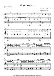 undefined Nico Santos, Topic - Like I Love You