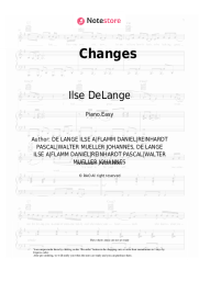 Sheet music, chords Ilse DeLange - Changes
