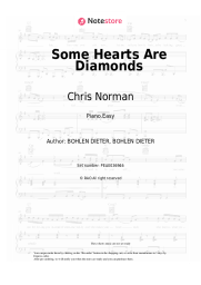 Sheet music, chords Chris Norman - Some Hearts Are Diamonds