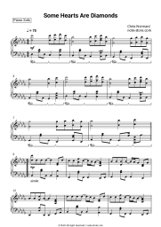 Sheet music, chords Chris Norman - Some Hearts Are Diamonds