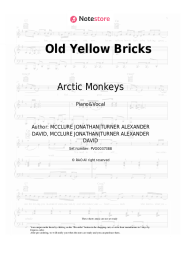 undefined Arctic Monkeys - Old Yellow Bricks