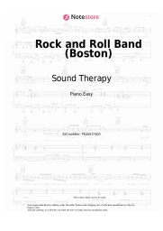 Sheet music, chords Sound Therapy - Rock and Roll Band (Boston)