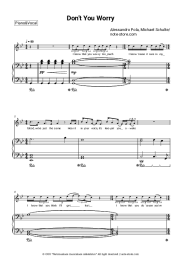 Sheet music, chords Alessandro Pola, Michael Schulte - Don't You Worry