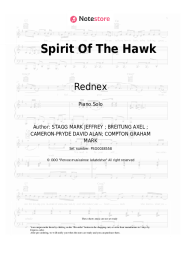 Sheet music, chords Rednex - Spirit Of The Hawk