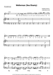 Sheet music, chords Nathan Evans - Wellerman (Sea Shanty)