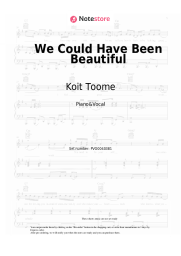 Sheet music, chords Koit Toome - We Could Have Been Beautiful