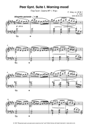 undefined Edvard Hagerup Grieg - Morning Mood