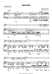 Sheet music, chords Blind Channel - Dark Side
