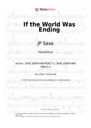 undefined JP Saxe, Julia Michaels - If the World Was Ending