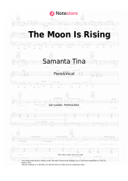 Sheet music, chords Samanta Tina - The Moon Is Rising