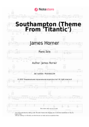 undefined James Horner - Southampton (Theme From 'Titantic')
