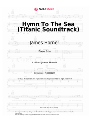 Sheet music, chords James Horner - Hymn To The Sea (Titanic Soundtrack)