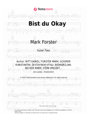 undefined Mark Forster, VIZE - Bist du Okay