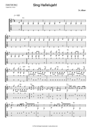 Sheet music, chords Dr. Alban - Sing Hallelujah!