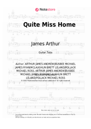 undefined James Arthur - Quite Miss Home