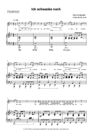 Sheet music, chords Ikke Huftgold - Ich schwanke noch