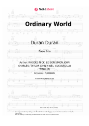 undefined Duran Duran - Ordinary World