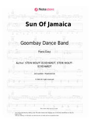 Sheet music, chords Goombay Dance Band - Sun Of Jamaica
