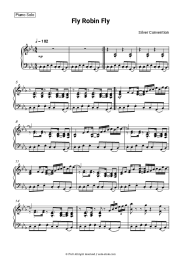 Sheet music, chords Silver Convention - Fly Robin Fly