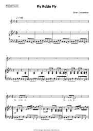 Sheet music, chords Silver Convention - Fly Robin Fly