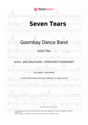 Sheet music, chords Goombay Dance Band - Seven Tears