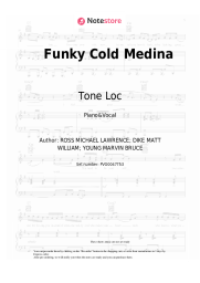 Sheet music, chords Tone Loc - Funky Cold Medina