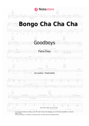 Sheet music, chords Goodboys - Bongo Cha Cha Cha
