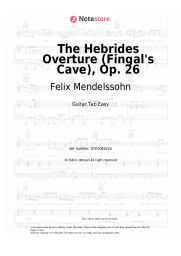 undefined Felix Mendelssohn - The Hebrides Overture (Fingal's Cave), Op. 26