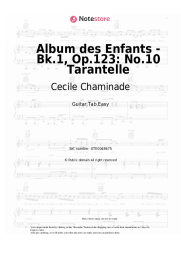 undefined Cecile Chaminade - Album des Enfants - Bk.1, Op.123: No.10 Tarantelle