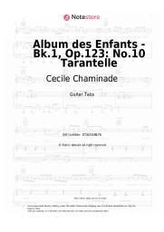 undefined Cecile Chaminade - Album des Enfants - Bk.1, Op.123: No.10 Tarantelle