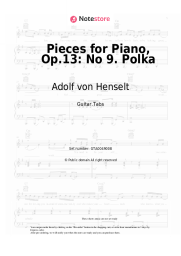 undefined Adolf von Henselt - Pieces for Piano, Op.13: No 9. Polka