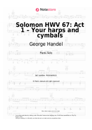 undefined George Handel - Solomon HWV 67: Act 1 – Your harps and cymbals