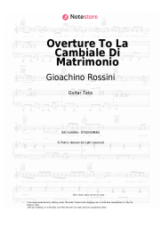 undefined Gioachino Rossini - Overture To La Cambiale Di Matrimonio