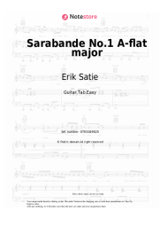 undefined Erik Satie - Sarabande No.1 A-flat major