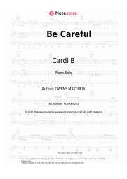 undefined Cardi B - Be Careful
