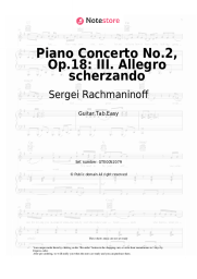 undefined Sergei Rachmaninoff - Piano Concerto No.2, Op.18: III. Allegro scherzando