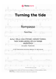 Sheet music, chords Rompasso -  Turning the tide