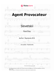 undefined Slovetskii - Agent Provocateur
