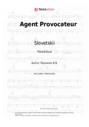 undefined Slovetskii - Agent Provocateur